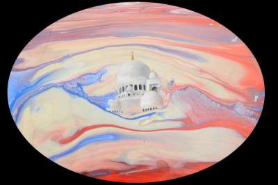 YAZILI-RESİMLİ EBRULAR